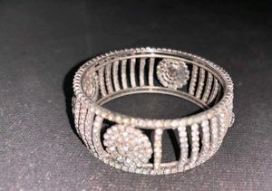 Sparkling Rhinestone Bangle Bracelet