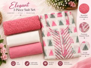Elegant 3 Piece Heavy Suit Set