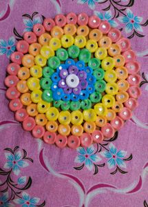 Handmade Rainbow Mirror Wall Art