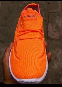 Orange Stylish Funky Super Designer Shoe For Men