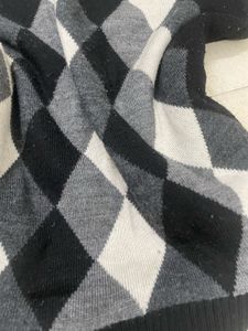 Knit Sweater and Grey Pants combo