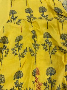 Yellow Branded Kurta