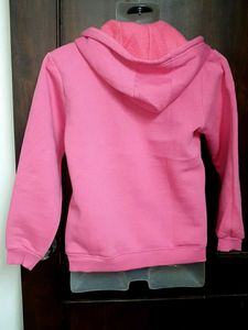 Pink Rainbow Zip-Up Hoodie