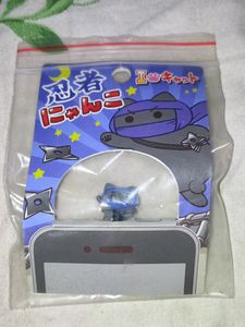 Ninja Kitten Earphone Jack From Tokyo Japan