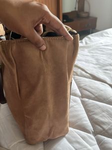 Savana Cute Brown HOOTO Tote Bag