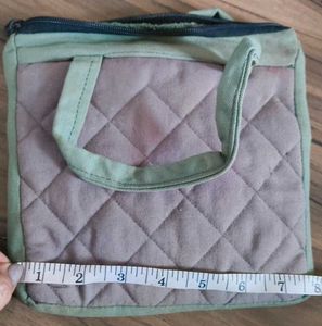Quilted Zipper Bag