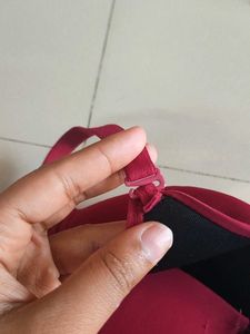 Comfortable Padded Red Bra