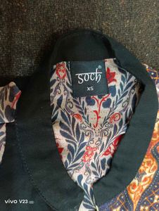 Soch Ethnic Multicolor Patchwork Long Kurti