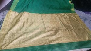 Green Dress Material