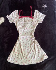 floral printerest mini slip dress