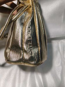 Chic Gold Drawstring potli