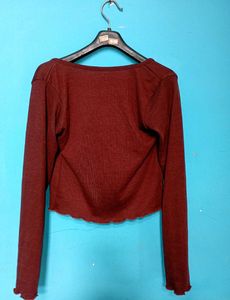 Brown shrug top 💃🏻