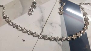 Star Choker Necklace & Earring Set