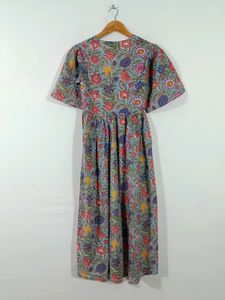 Githaan Multicolor  Dress Frock (Women's)
