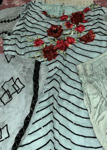 Embellished Kurta Set