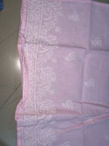 Pink Chikankari Kurta