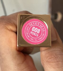 seven seas matte finish lipstick in shade 608 monz