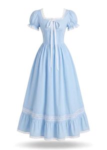 princess Coquette lolita Blue Cottagecore Dress 💙