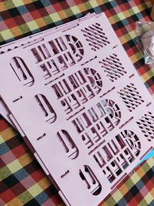 Pink Heart Craft Organizer