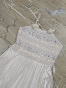 White Embellished Dress