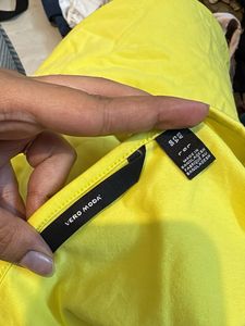 Neon One-Shoulder Tee