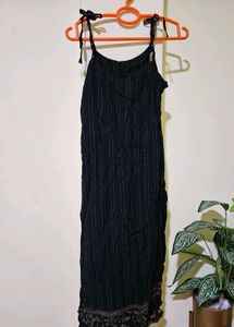 Black Stripe kurti