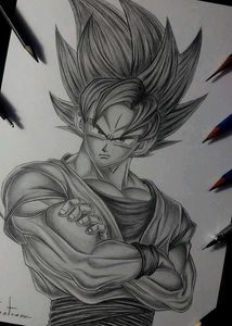 Goku Drawing