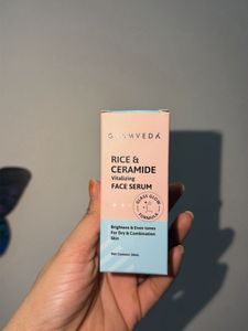 Glamveda Rice &amp; Ceramide Serum &amp; Moisturizer