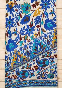 Elegant Floral Print Saree