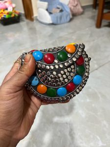 Boho Beaded Clutch Bag