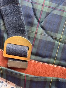 Vintage Classic Plaid Bag slight imperfection
