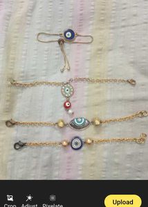 beautiful evil eye bracelets set of 4