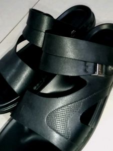 Stylish Men's Black Sandals