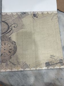 Vintage paper book (40 different  pages)