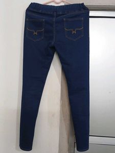 Roadster women blue regular fit stretchable Jeggin