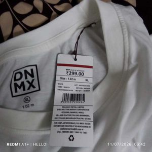 oversized DNMX  t shirt for women
