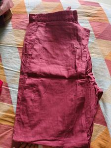 combo Vibrant Pink Palazzo Pants