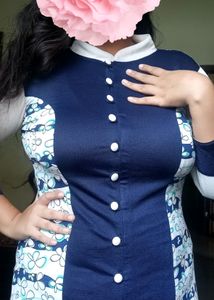 Beautiful High neck Kurti ❤️FRESH PIECE. ..