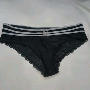 🥰 Women's Black Lace Trim Panties