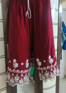 Premium rayon cutwork chikankari suit