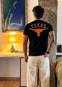 the Rock Round Neck Cotton Blend Black T-Shirt