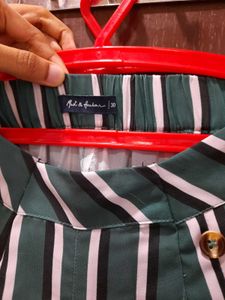 Striped Wide Leg Pants