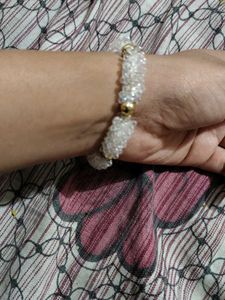 Sparkling Crystal Bead Bracelet