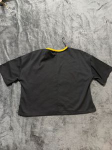 Graphic "Whatever" Crop Top