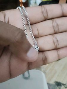 Elegant Silver Chain Necklace