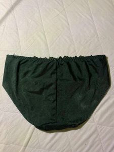 Women's Dark Grey Floral Briefs