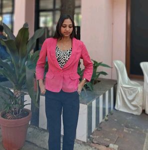 Chic Pink Blazer
