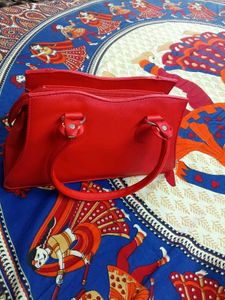 Chic Red Handbag
