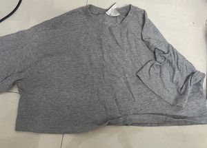Grey Crew Neck T-Shirt