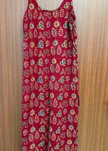 Bohemian Floral Print kurta set